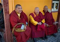 Budhistickí mnísy z kláštora Gandan