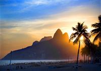 Rio de Janeiro - mesto bohov - Západ slnka na Ipaneme - 4