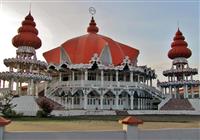 Surinam, Guyany, Tobago, Trinidad - Drevené Paramaribo - hinduistický chrám - 2