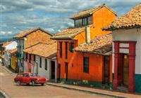 Kolumbia-Ekvádor (Galapágy) 2020 - Historická štvrť La Candelaria v hlavnom meste Kolumbie - 4