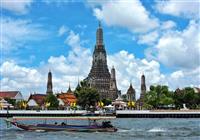 Bangkok, Koh Samui - Thajsko - Chrám Wat Arun na brehu rieky Chao Praya je ikonou Bangkoku - 2