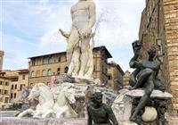 Florencia, Rím, Sting exkluzívne v Chianti - Okrem Dávida tu nájdete aj túto krásnu Neptúnovú fontánu. Foto: Titus Andráš - BUBO - 2
