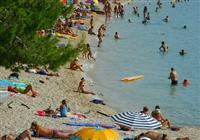 Dovolenka / zájazdy / cestovanie, Chorvátsko, Gradac, hotelový  komplex Labineca  - pláž